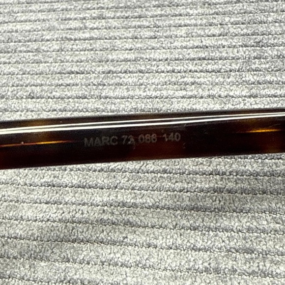 Marc Jacobs MARC 72 086 140  Havana Tortoise Rectangular Y2k Eyeglasses Frames - Picture 7 of 15